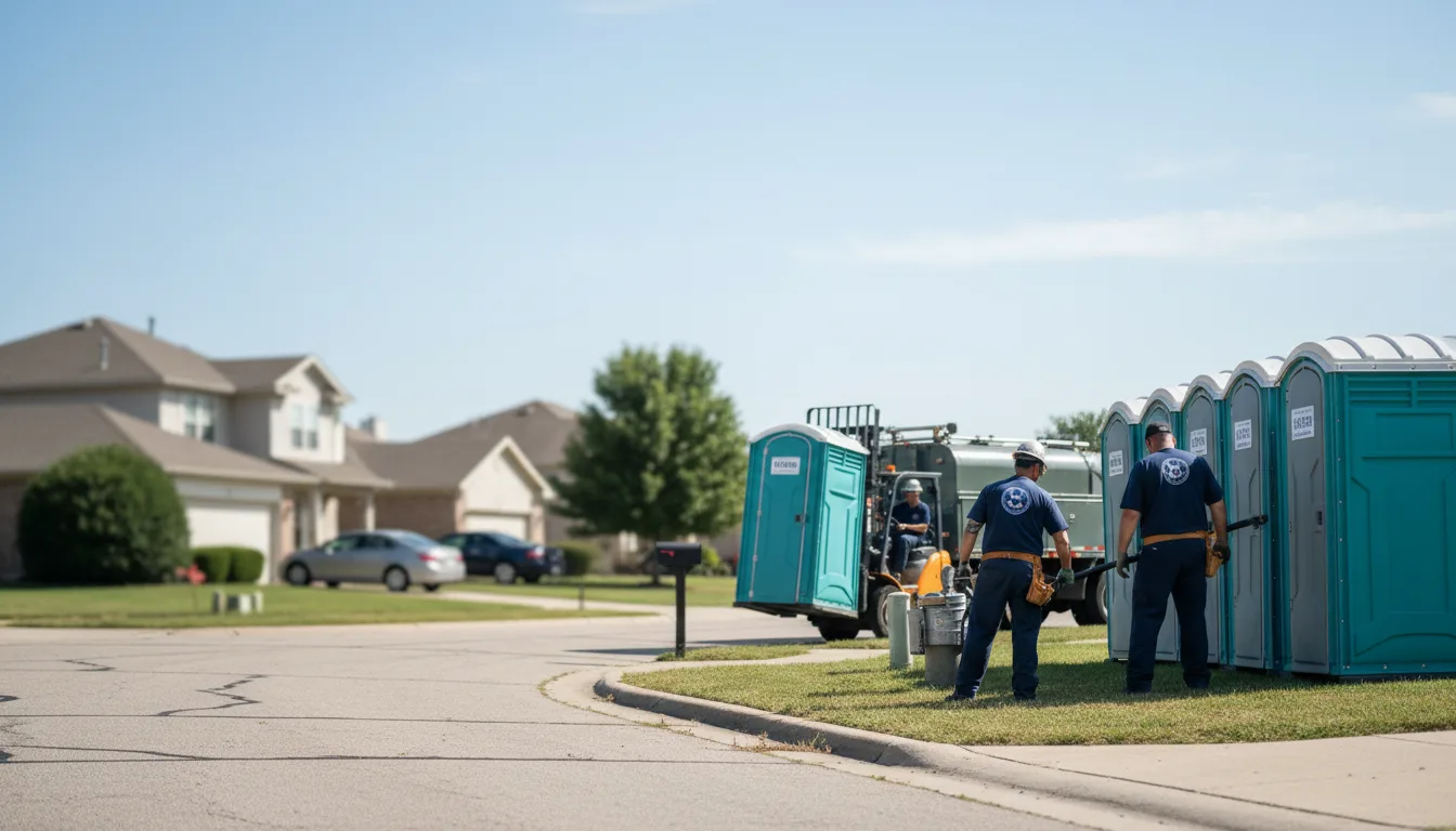 Porta Potty Rental in Shannon, IL near me